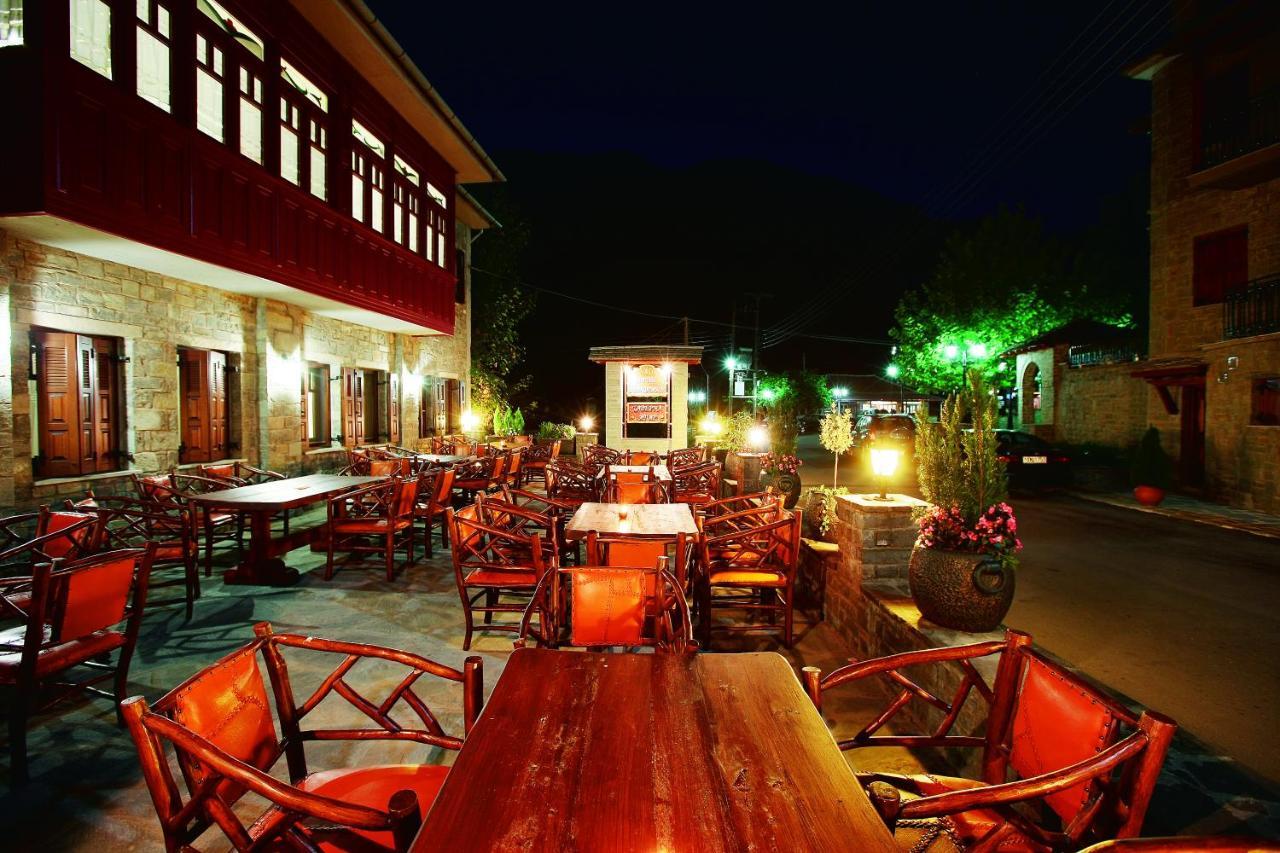 Hotel Δρακολιμνη Tsepelovo Esterno foto