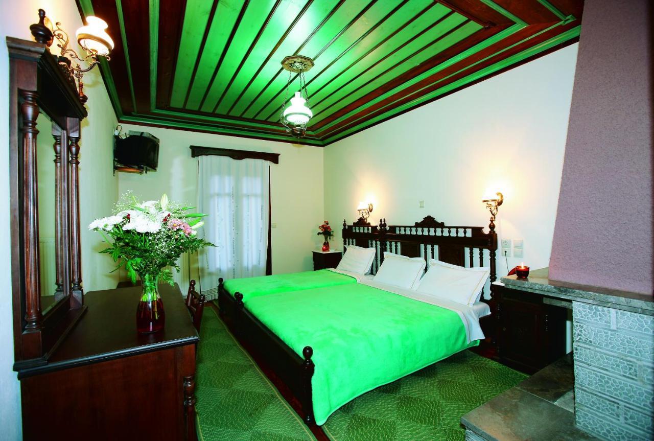 Hotel Δρακολιμνη Tsepelovo Esterno foto