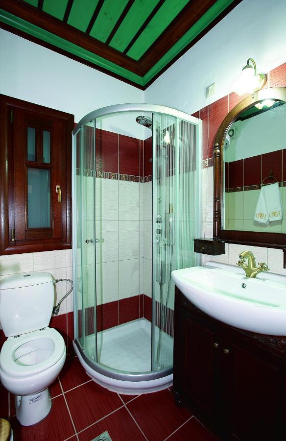 Hotel Δρακολιμνη Tsepelovo Esterno foto