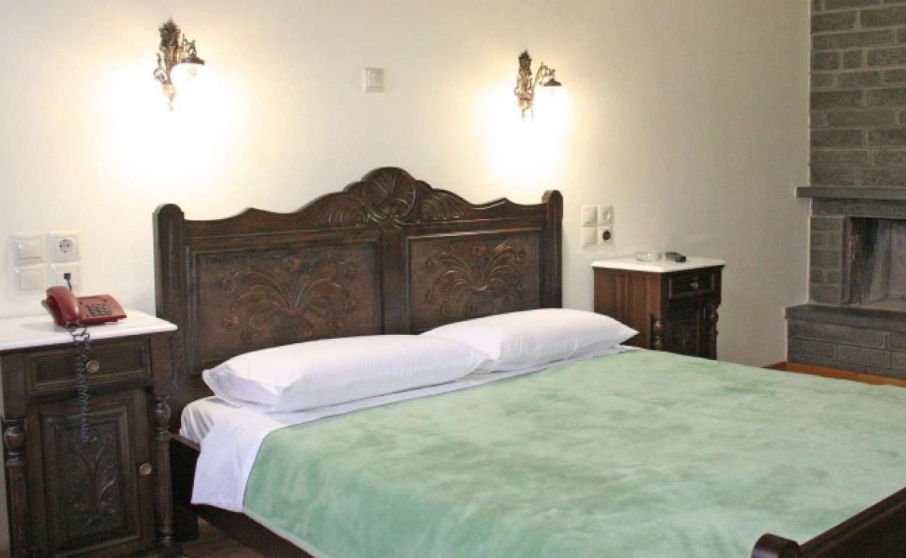 Hotel Δρακολιμνη Tsepelovo Esterno foto